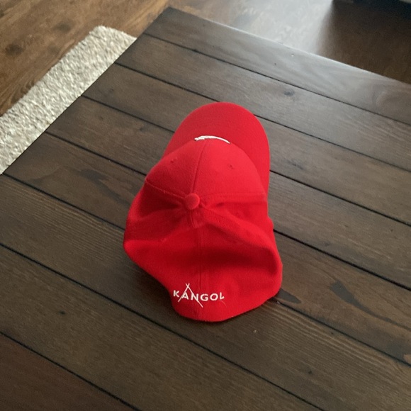Kangol Wool Flexfit Baseball Cap - Red - Picture 2 of 6